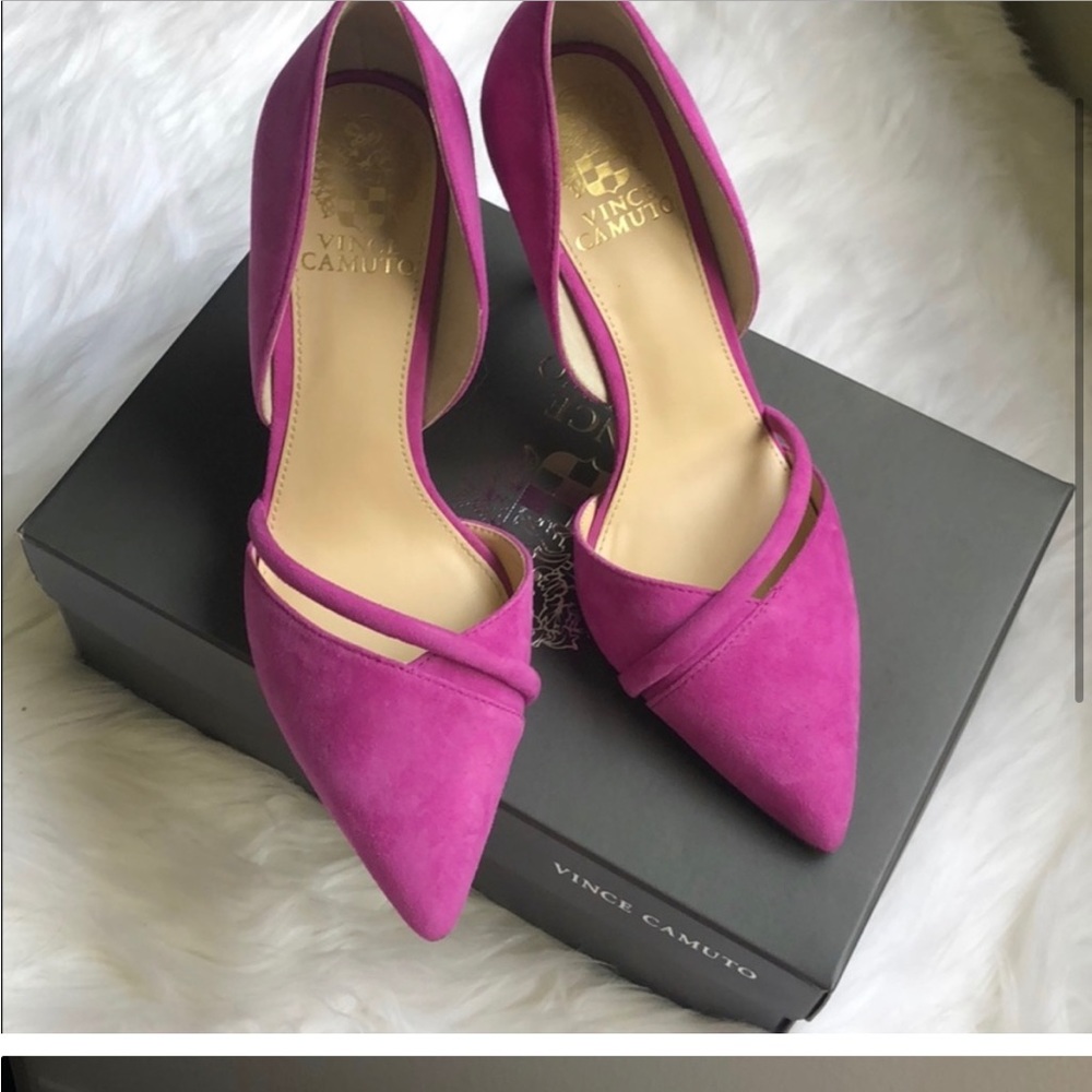 💕 Vince Camino Adeilia Strappy Pointed Toe Pumps